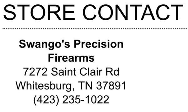 Swango’s Precision Firearms