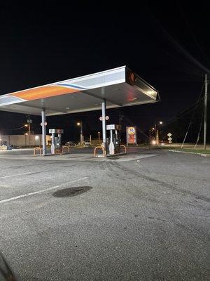 Had to stop for some air for the tires