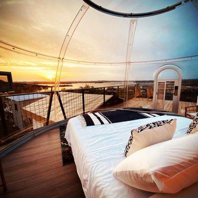 Beautiful sunset views