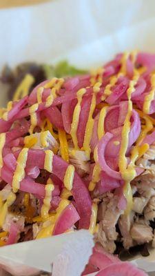 absolutely awesome smoked turkey salad