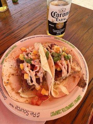 Grouper tacos