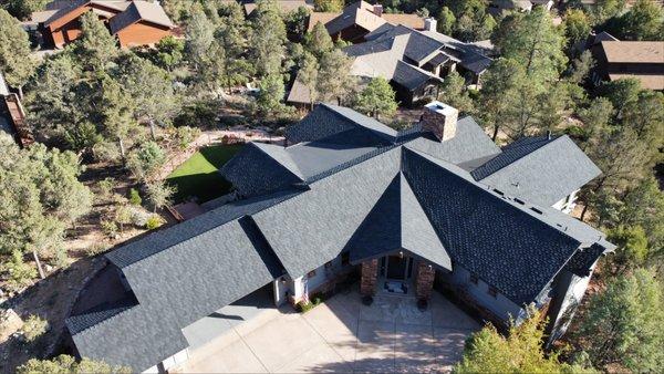 finished roof is perfect!