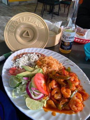 Camarones a las diablas