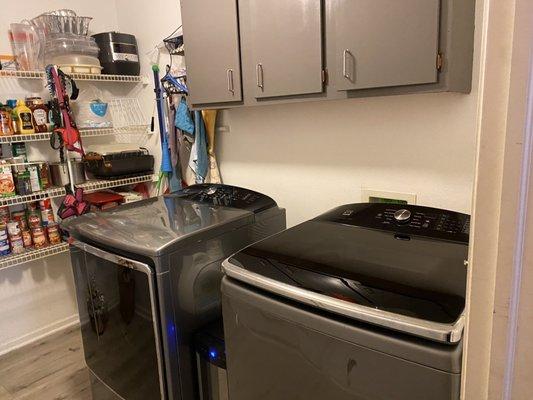 Washer & Dryer!