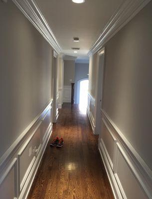 Wall ceiling and trim painting