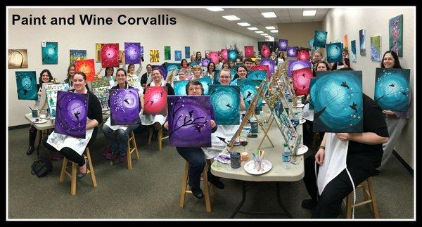 Paint and Wine Corvallis