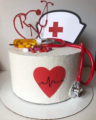 The perfect cake for any nurse