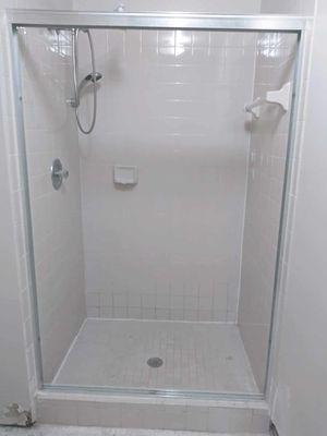 Tiled Shower Stalls Painting