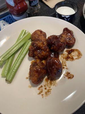 Boneless Wings - BBQ honey