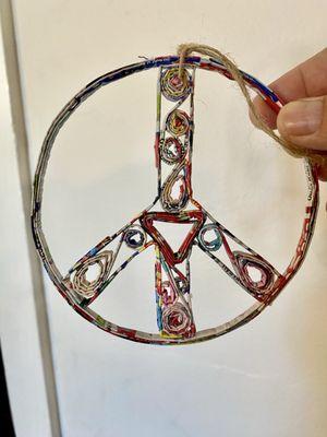 Peace sign(handmade)
