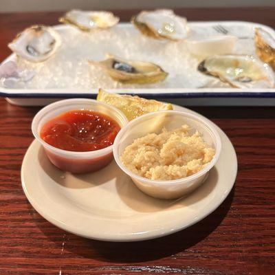 Oysters had a dozen