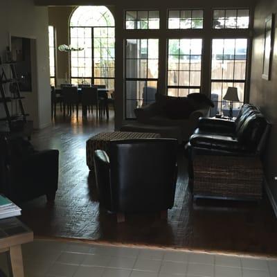 We'll sweep, mop and scrub every inch of your home until it looks as welcoming as this.