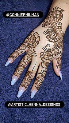 Artistic Henna Designs
