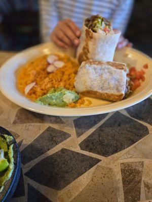 Wisconsin Style Burrito without cheese.