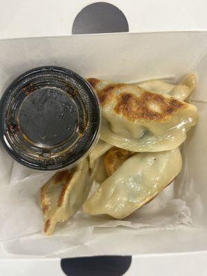 Fried Pork & Chives Dumplings