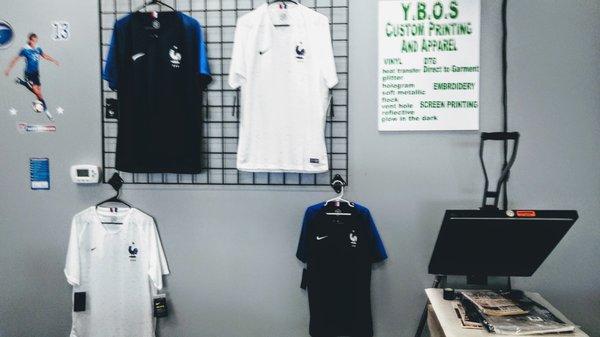 In store Polo style shirts (embroidery)