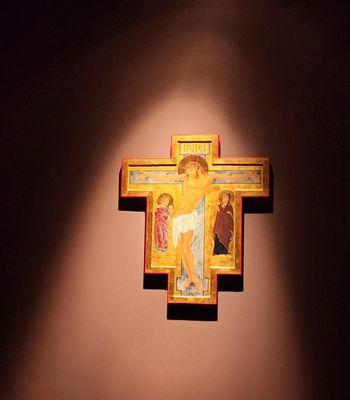Saint Andre Bessette Catholic Church Inside View.