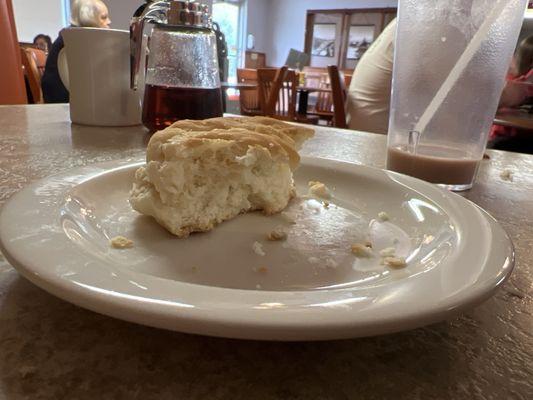 Biscuits are delicious!