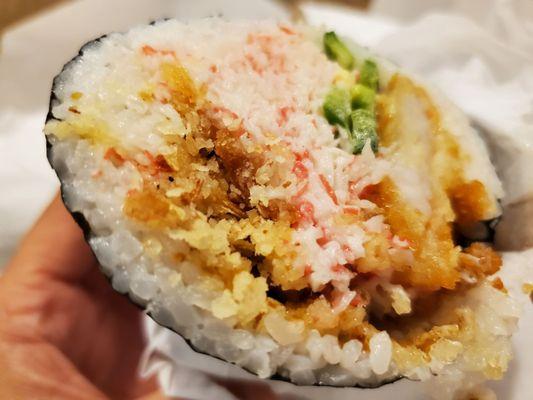 Sushi burrito (2 proteins)