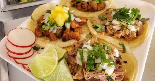Pastor & Carnitas tacos