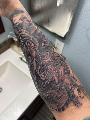 Dragonball Z tattoo