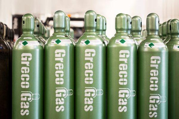 Specialty Gas Cylinders from Greco Gas