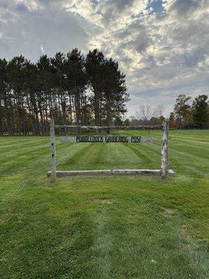 Puddledock Gathering Post