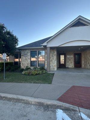 Exterior - Women's Imaging is at 714 Hunters Row, left side of this building. (Their other Imaging center is at 710 Hunters Row).