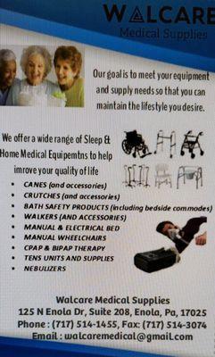 Walcare Medical Supplies