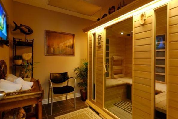 Infrared sauna,burn 600 calories,lose, fat, trim,tone,glowing skin.
