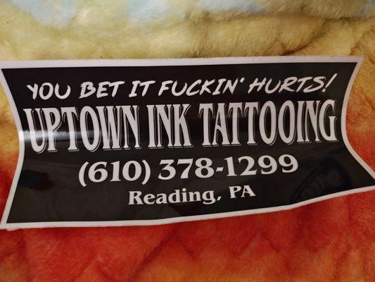 Excellent tattoos...