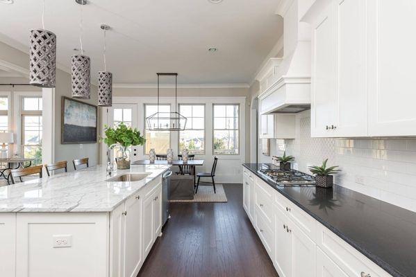 Beautiful kitchen countertops done in Yorba Linda, CA.