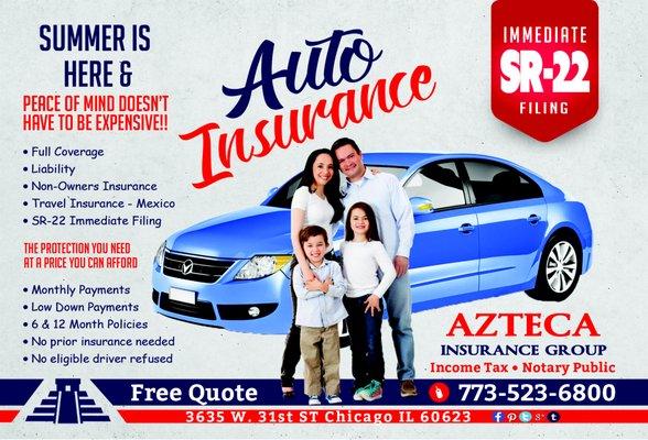 Auto Insurance Services