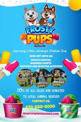 Frosty Pups Italian Ice