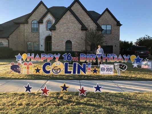 Dallas Yard Greetings