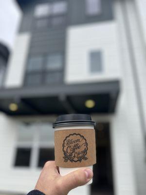 Bloom Coffee for the win!