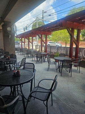 Outside patio for a nice sunny day