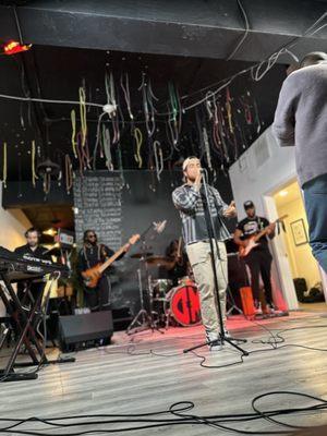 Live band in The Study @ Soamazin Studios