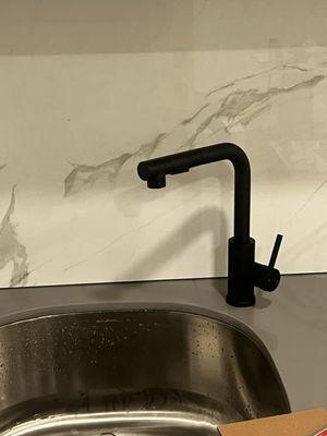 New faucet install.