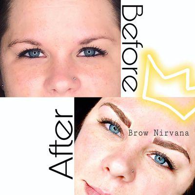 Fierce little babe who no longer fills in her brows!