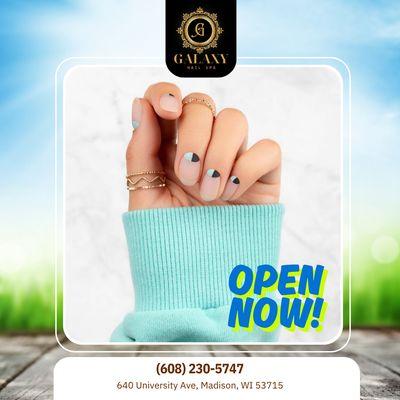 " Timeless Elegance, Nail Edition
Classic never goes out of style.
Call now and upgrade your nail game!"