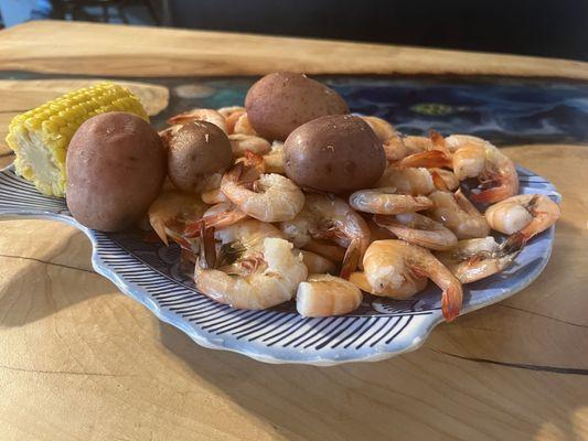 Shrimp platter