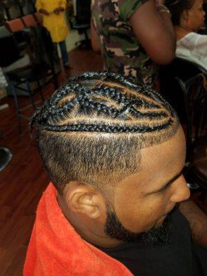 Men braids