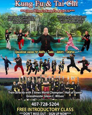 New locations flyer
Traditional Chinese Martial Arts
Kung Fu, Tai Chi, Qigong, Sanshou