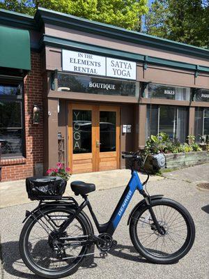 Another happy local riding around town in style