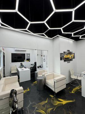 Inside of our office