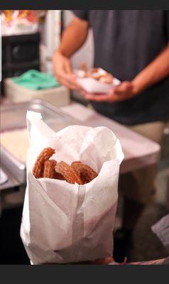 10 churros for 5 dollars!