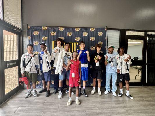 757 Boxing Club Competition Team/Coaches