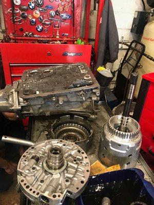 Transmission rebuilding
