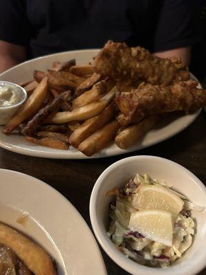 Fish and chips! So good!